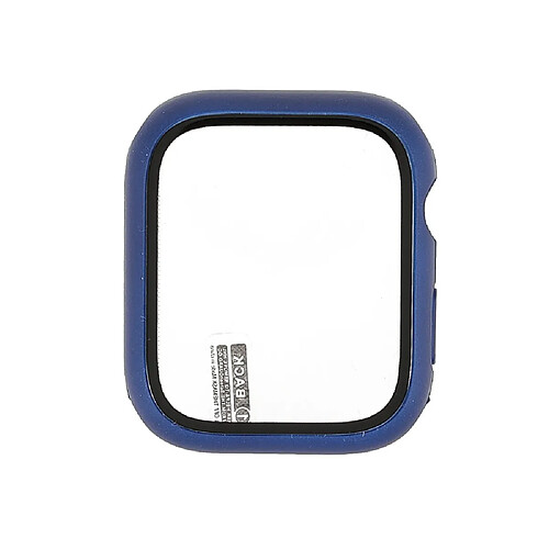 Coque en TPU caoutchouté, finition mate, bleu marine pour votre Apple Watch Series 7 45mm