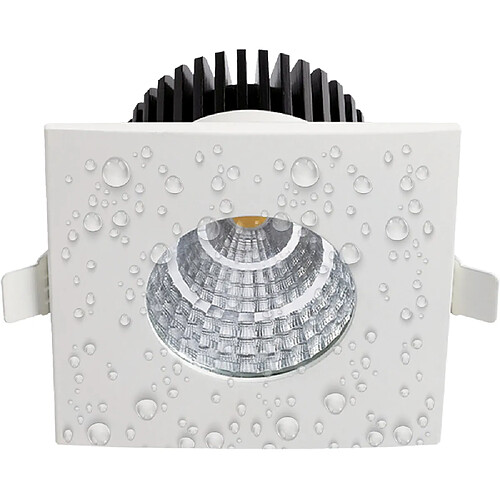 HOROZ ELECTRIC Spot LED étanche IP65 6W carré