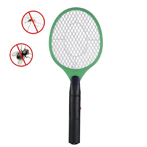 Wewoo Anti insectes Répulsifs Raquette à main tapette moustique insecte maison jardin parasite punaise mouche Zapper tueur à électrique (vert)