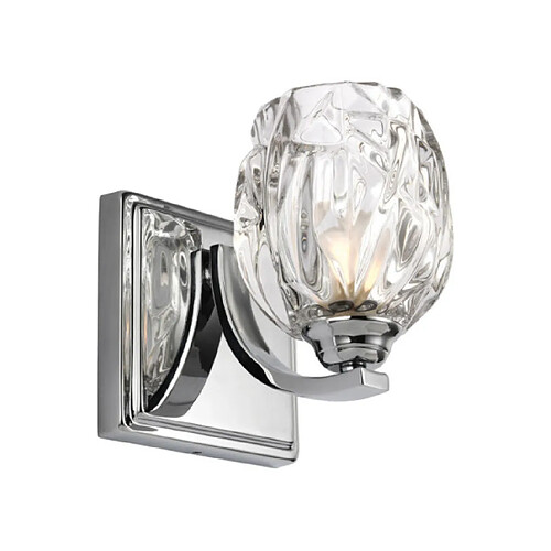 Elstead Lighting Applique murale salle de bains Kalli Acier Chrome poli