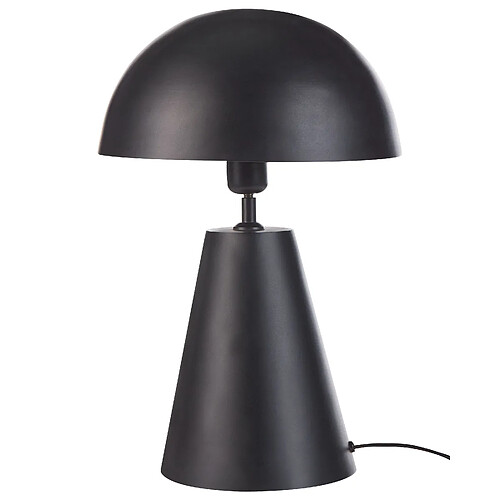 Beliani Lampe à poser PALMIET Métal Noir