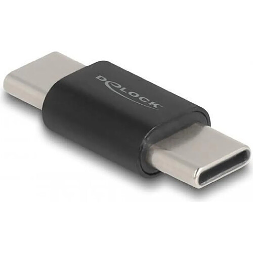 DeLOCK Adapter SuperSpeed USB 10 Gbps (USB 3.2 Gen 2) USB Type-C Gender Changer Stecker zu Stecker schwarz (60035)