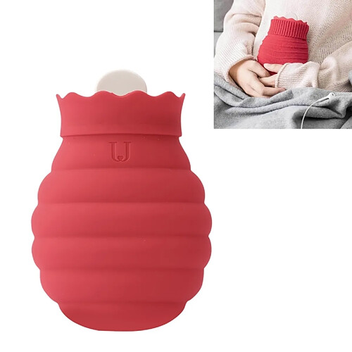 Wewoo Bouillotte Original Xiaomi Warm Water Bag Silicone Sac d'eau chaude de petite taille: 15x10x5.8cm (Rouge)