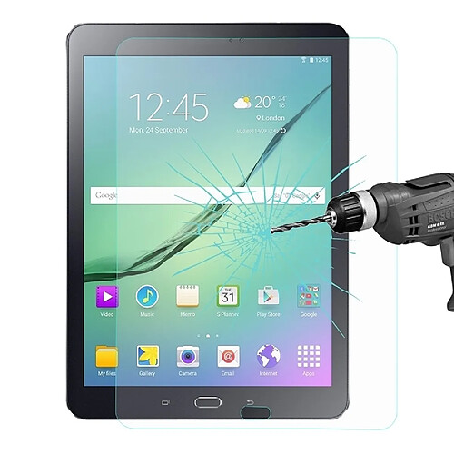 Wewoo Verre trempé pour Samsung Galaxy Tab S2 9.7 / T815 0.33mm 9 H Dureté de Surface 2.5D Anti-Explosion Film