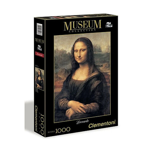 Clementoni PUZZLE Collection Museum 1000 pieces - La Joconde de Leonard de Vinci