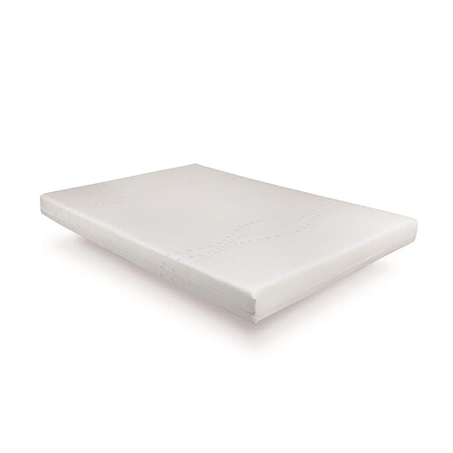 Incroyable Literie Matelas Liberty - 14cm - Mousse H.R 35kg - réversible - Confort progressif et Thermorégulant 160x200