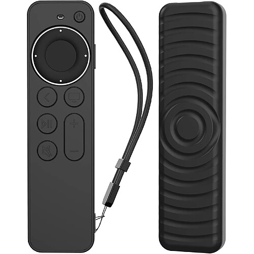 SANAG etui Pour Apple Tv 4K Hd Siri Remote 3E Generation(2022) / Apple Tv Siri Remote 2E Generation(2021) Leger, Mince, Silicone Sans Rayures, Absorption Chocs, Accès Complet À Toutes Fonctions