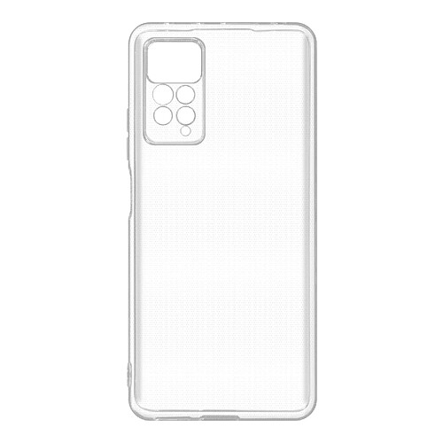 Avizar Coque pour Xiaomi Redmi Note 11 Pro 5G Silicone Gel Fine et Légère Transparent