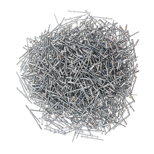 Lot de 1000 rivets pop à dôme ouvert en acier inoxydable aveugle 3mm 3.0x8mm