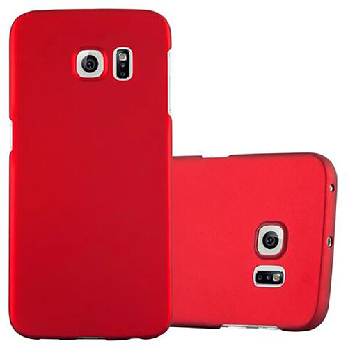 Cadorabo Coque Samsung Galaxy S6 EDGE Etui en Rouge