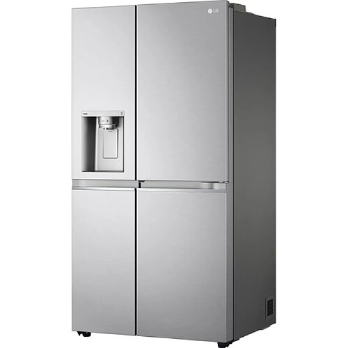 LG GSJV90BSAE Réfrigérateur Américain 635 L 36dB Automatico Congélateur en Bas Côte à Côte Acier Inoxydable