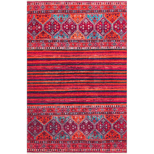 Hadorn Tapis 245x160 rouge Kriens Attai