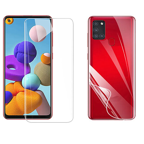 PHONECARE Kit Film Hydrogel Full Coque Avant et Arrière pour Samsung Galaxy A21S