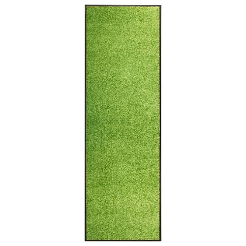 Decoshop26 Paillasson lavable Vert 60x180 cm DEC023190