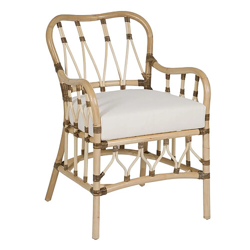 BigBuy Home Fauteuil Naturel Rotin 58 x 62 x 85 cm