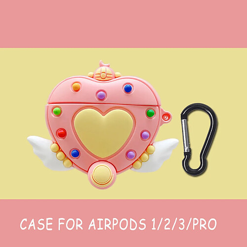 GUPBOO Airpods Coque Housse Étui Protecteur Compatible pour AirPods Pro-belle fille magie amour personnalité