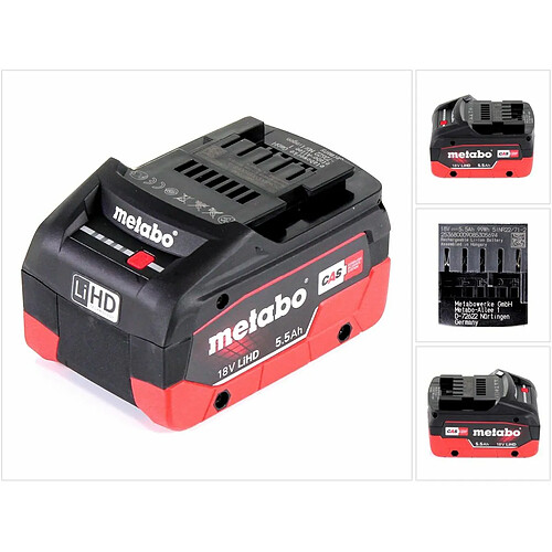 Metabo LiHD Batterie 18V 5,5Ah ( 625342000 )