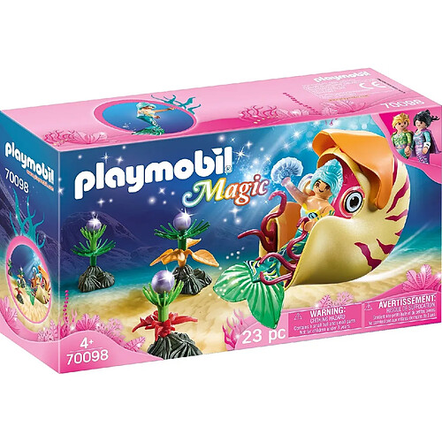 Playmobil® DMagic - Sirène avec escargot des mers