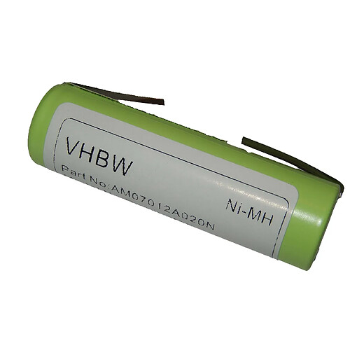 vhbw Batterie compatible avec Philips Norelco 5814XL, 6613X, 6614XL, 6615X, 6616X rasoir tondeuse électrique (2000mAh, 1,2V, NiMH)