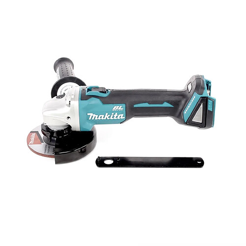 Makita Meuleuse d'angle à batterie DGA 506 Y1J 18V 125mm Brushless + 1x Batterie 1.5Ah + Coffret Makpac - sans chargeur