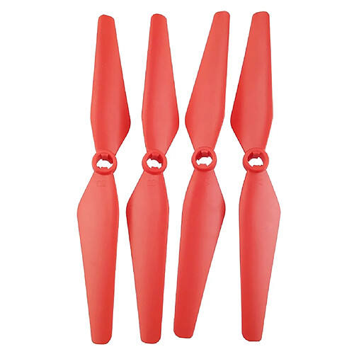 4 pales hélice hélice prop lame pour syma x8sw x8sc x8sg x8 pro rouge