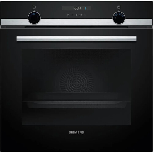 Four ecoclean Softclose - SIEMENS IQ500 - HB557GBS3F - Noir - 7 modes de cuisson - 59,5 x 59,4 x 54,8 cm