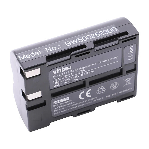 Vhbw Batterie pour NIKON COOLPIX 2500, 3500, SQ remplace EN-EL2