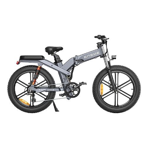 Vélo Électrique - ENGWE X26 - Roues 26" - Moteur 1000W - Batterie 48V 29.2AH - Autonomie 100KM - Gris