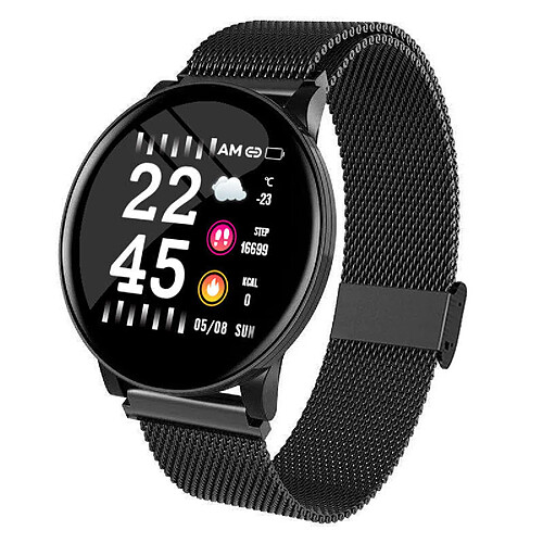 Universal W8 style business bracelet fréquence cardiaque pression artérielle test d'oxygène IP67 montre intelligente