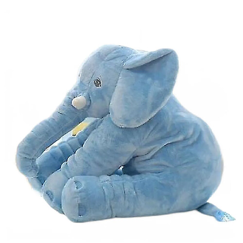 Universal Jouet en peluche 60cm oreiller souple éléphant Jouet en peluche éléphant (bleu)