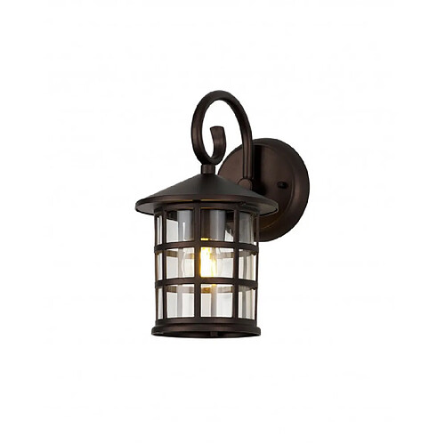 Luminaire Center Lanterne de jardin Bronze antique 1 ampoule 26,1cm