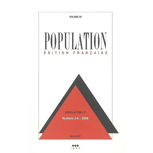 Population, n° 3-4 (2004) · Occasion