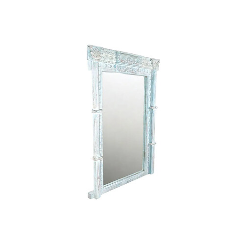 Miroir mural Romimex Beige bois de teck 143 x 195 x 27 cm