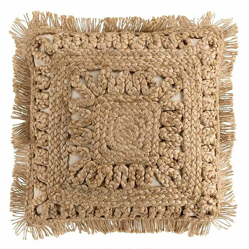 Paris Prix Coussin Déco à Franges Delijute 45x45cm Beige