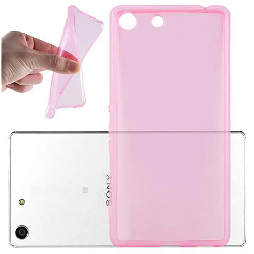 Cadorabo Coque Sony Xperia M5 Etui en Rose