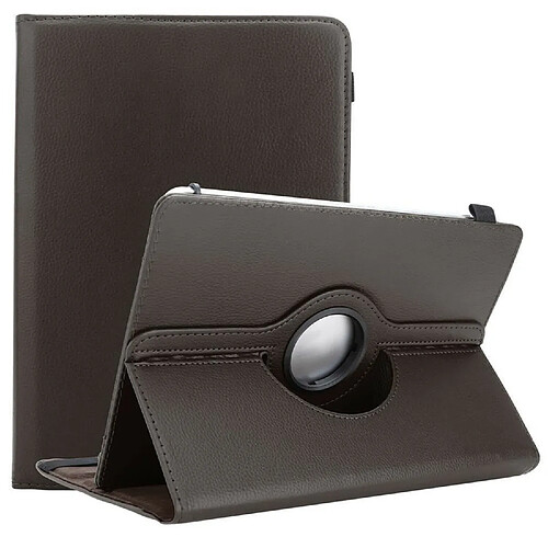 Cadorabo Coque Medion LifeTab X10311 Etui en Marron