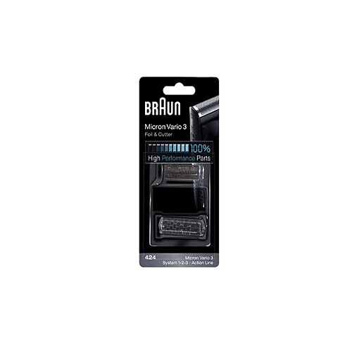 Braun COMBI PACK. 424. NOIR