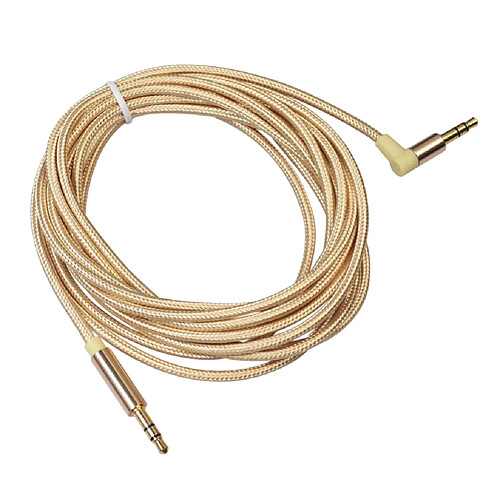 1 Pièce 1/8 '' Jack 3.5mm Mâle à Mâle Aux Audio Câble Cordon Fil Ligne 300cm