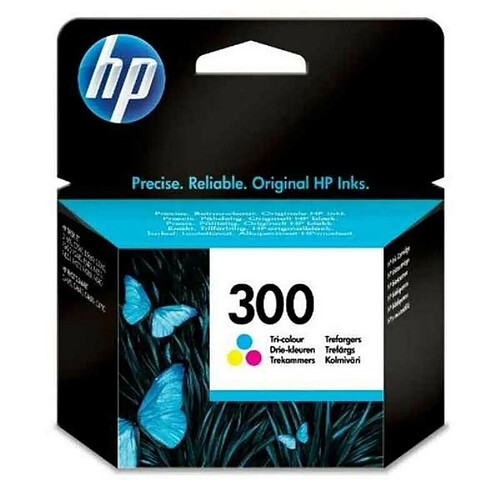 Cartouche d'encre originale HP 300 Multicouleur Cyan/Magenta/Jaune