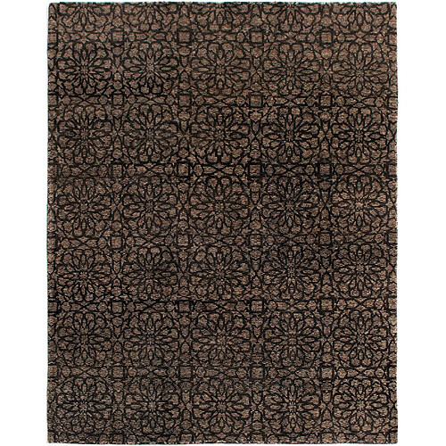 Vidal Tapis de laine 304x242 brun Juma