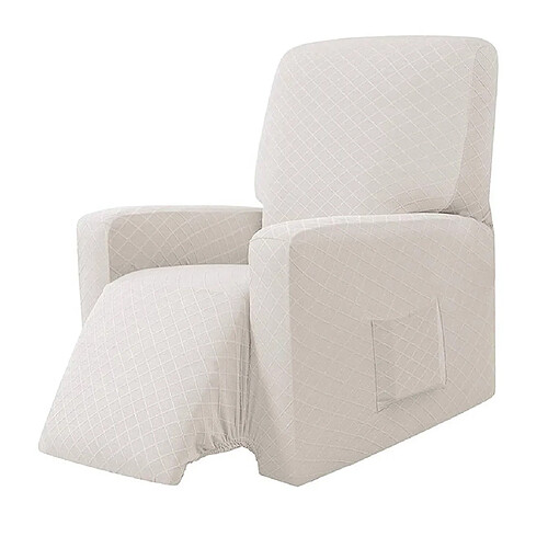 Housse De Canapé Inclinable élastique Housse De Fauteuil Souple Antidérapante Gris