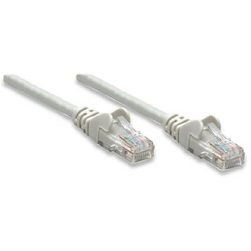 Disney Intellinet 319812 Câble Réseau, RJ45 Connecteur Mâle, Cat 5e UTP CCA, Gris, 5 m