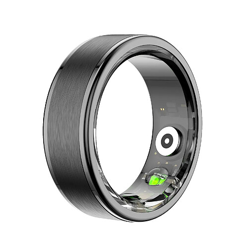 Bague Connectée Or Suivi Santé Sport Étanche Bluetooth Longue Autonomie Noir YONIS