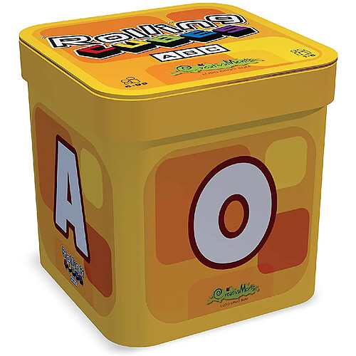 CreativaMente - Rolling Cubes-ABC-Jeu en boîte, 554