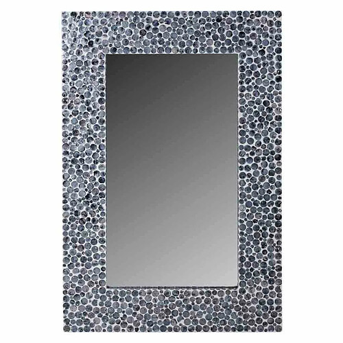 Miroir mural Alexandra House Living Gris Crème Bois MDF 91 x 3 x 60 cm