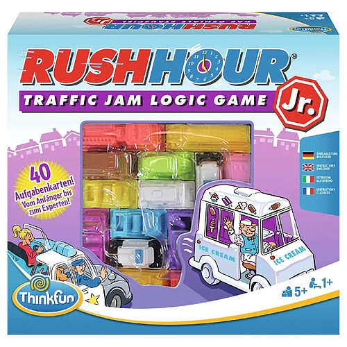 Ravensburger Rush Hour Junior - Le célèbre jeu de logique pour les jeunes enfants