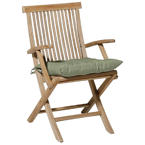 Madison Coussin de chaise Panama 46x46 cm Vert sauge