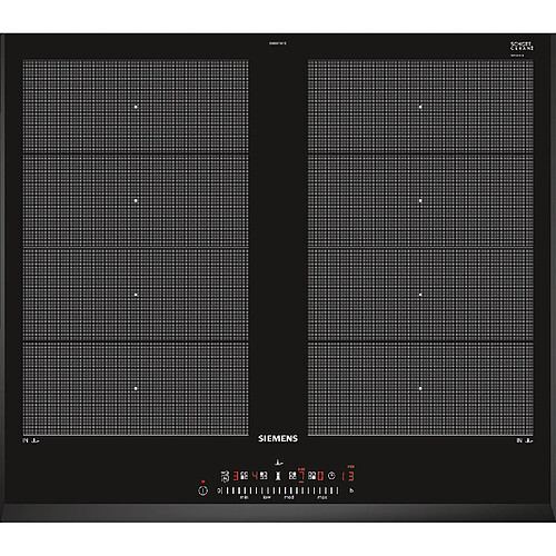 Table de cuisson à induction 60cm 4 feux 7400w noir - ex651fxc1e - SIEMENS