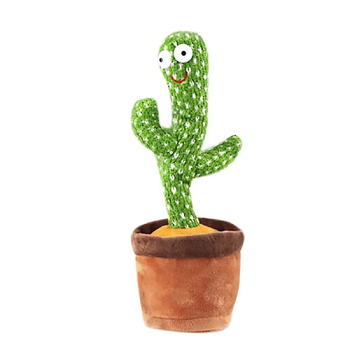 Jouet Cactus dansant, jouet Cactus parlant qui répète ce que vous dites, imitant le chant.