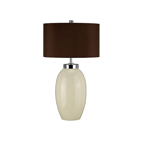 Elstead Lighting Lampe de table Victor Porcelaine Crème